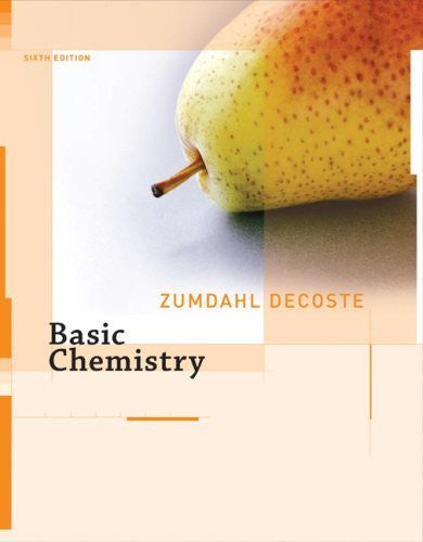 Basic Chemistry by Steven S Zumdahl