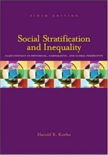 Social Stratification And Inequality by Harold R Kerbo
