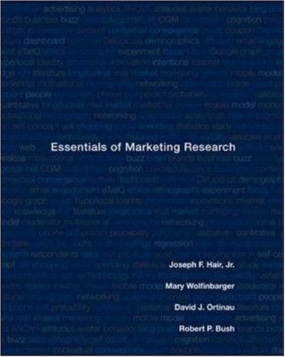 Essentials of Marketing Research by Joseph Hair