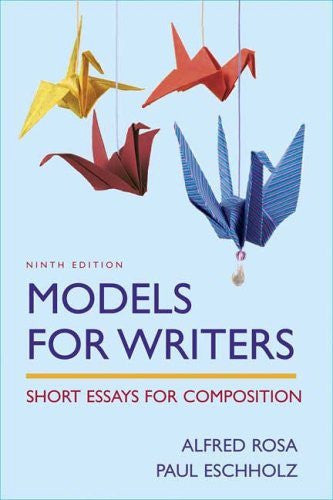 Models For Writers by Alfred Rosa