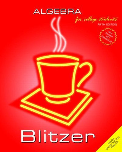 Algebra For College Students by Robert F Blitzer