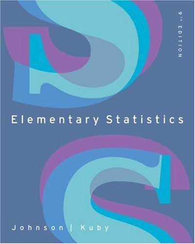 Elementary Statistics by Robert R Johnson