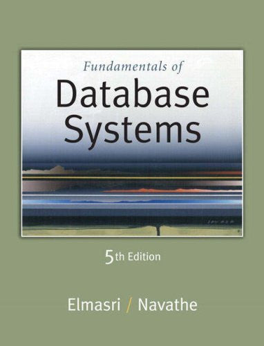 Fundamentals of Database Systems by Ramez Elmasri