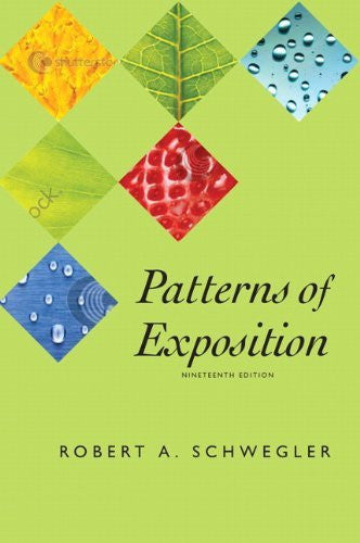 Patterns of Exposition by Robert A Schwegler