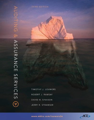 Auditing And Assurance Services by Timothy Louwers