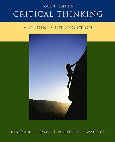 Critical Thinking by Gregory Bassham