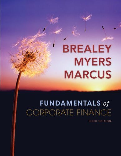 Fundamentals of Corporate Finance by Richard Brealey