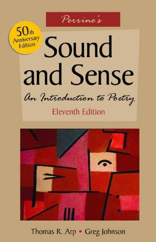 Perrine's Sound And Sense by Thomas R Arp