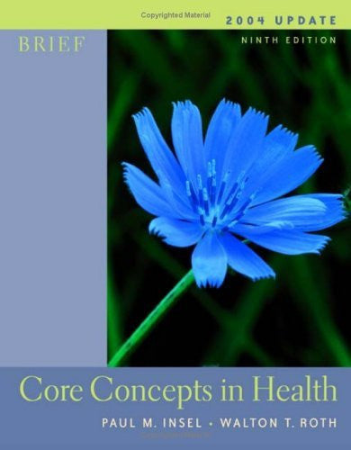 Connect Core Concepts In Health by Paul M Insel