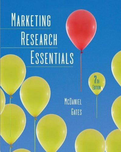 Marketing Research Essentials by Carl McDaniel