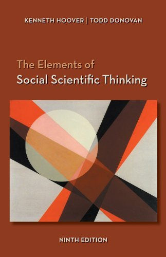 Elements of Social Scientific Thinking by Donovan