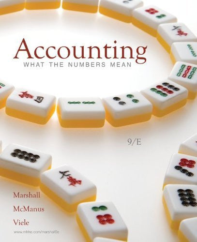 Accounting What The Numbers Mean by David Marshall