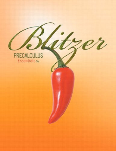 Precalculus Essentials by Robert F Blitzer