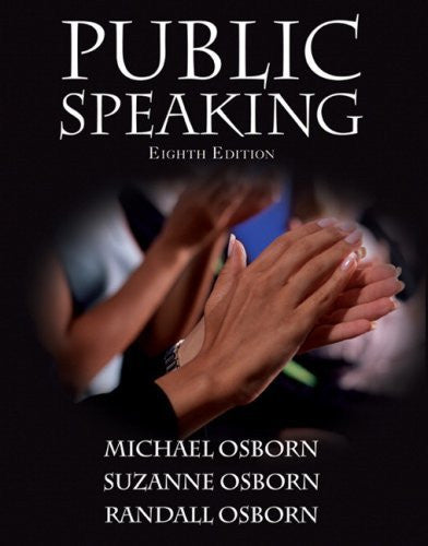 Public Speaking by Michael Osborn