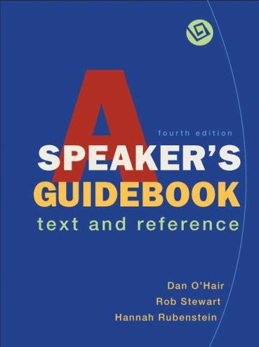 A Speaker's Guidebook by Dan O'Hair