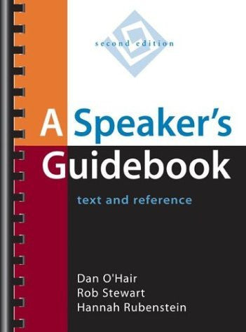 A Speaker's Guidebook by Dan O'Hair