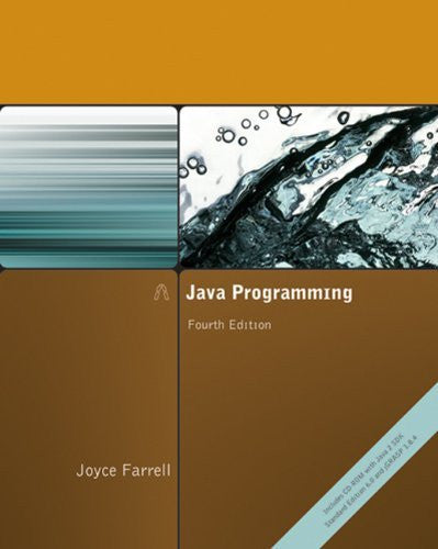 Java Programming by Joyce Farrell