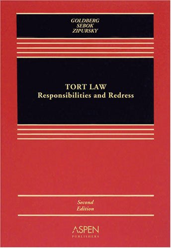 Tort Law by John C P Goldberg