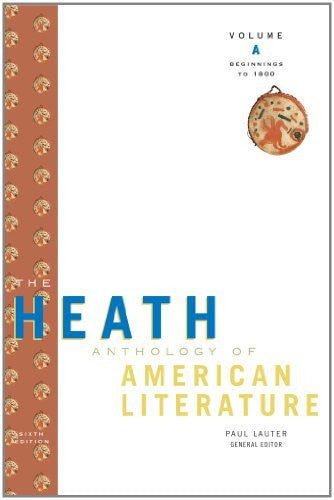 The Heath Anthology of American Literature Volume A by Paul Lauter