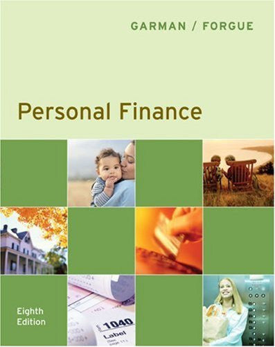 Personal Finance by E Thomas Garman