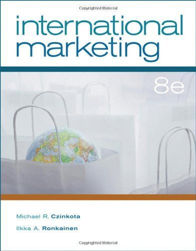 International Marketing by Michael R Czinkota