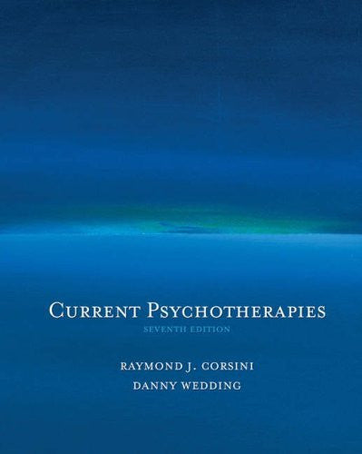 Current Psychotherapies by Raymond J Corsini / Wedding