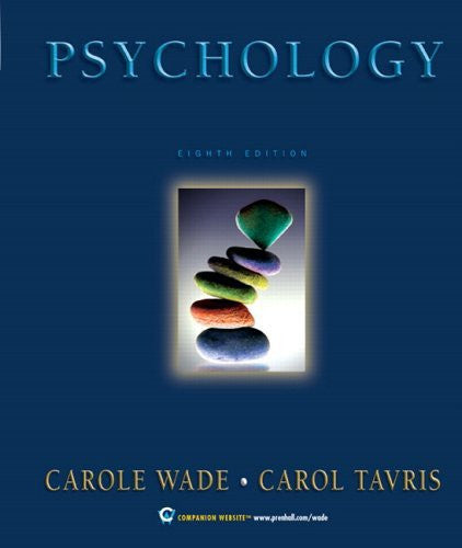 Psychology by Carole Wade