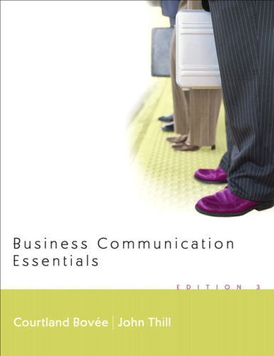Business Communication Essentials by Courtland Bovee