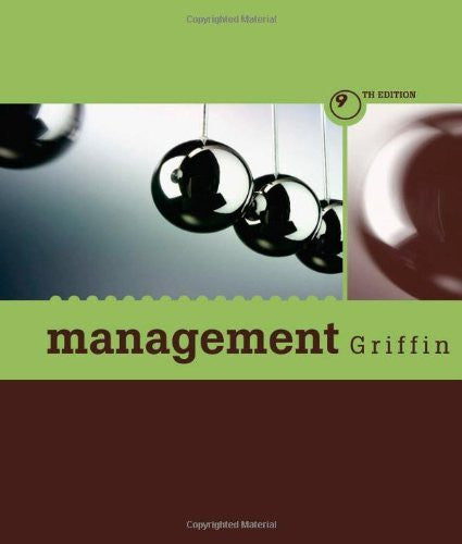 Management by Ricky W Griffin
