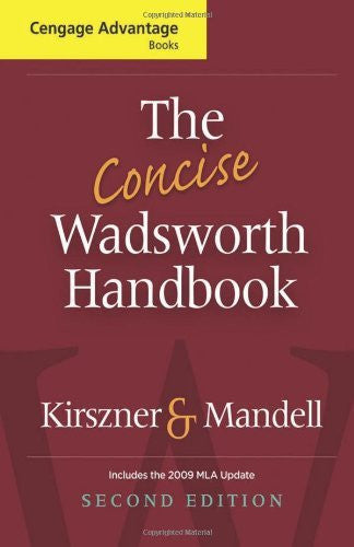 The Concise Wadsworth Handbook by Laurie G Kirszner