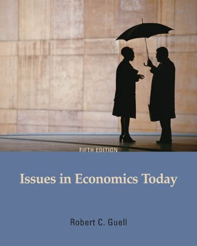 Issues In Economics Today by Robert Guell