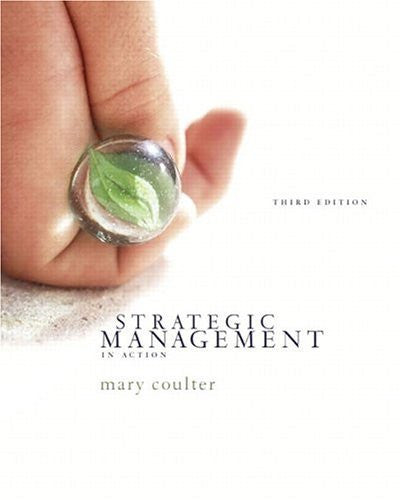 Strategic Management In Action by Mary Coulter