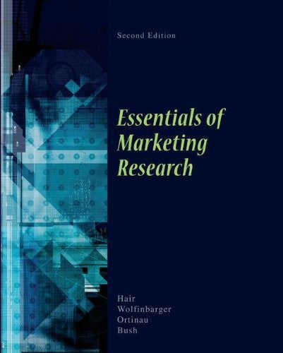 Essentials of Marketing Research by Joseph Hair