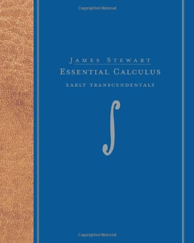Essential Calculus Early Transcendentals by James Stewart