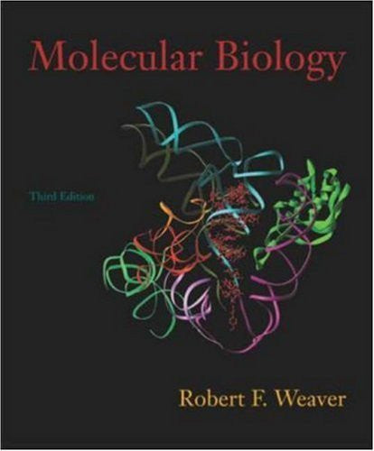 Molecular Biology by Robert F Weaver
