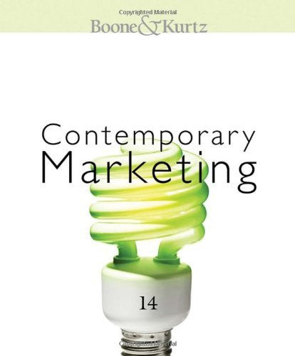 Contemporary Marketing by Louis E Boone