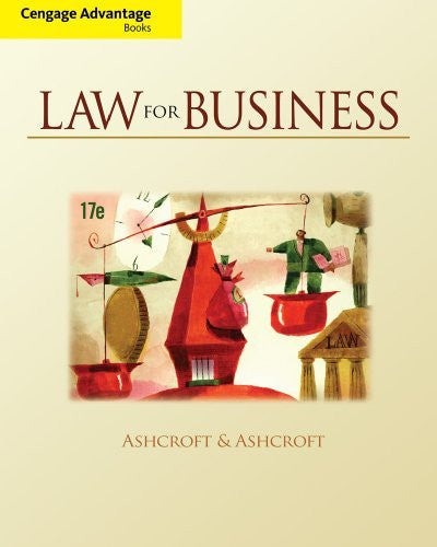 Law For Business by John D Ashcroft