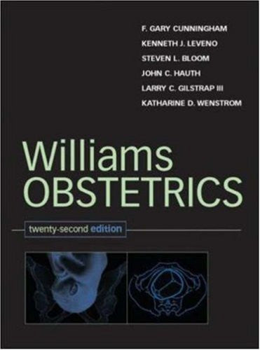 Williams Obstetrics by F Cunningham