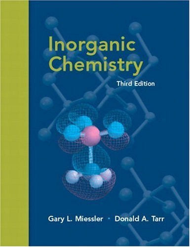 Inorganic Chemistry by Gary L Miessler