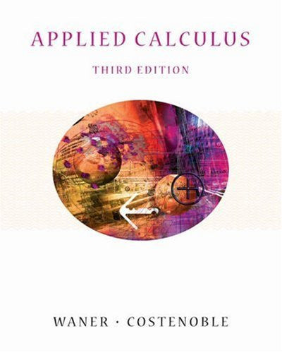 Applied Calculus by Stefan Waner