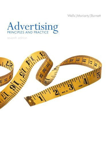 Advertising Principles And Practice by William D Wells / Moriarty