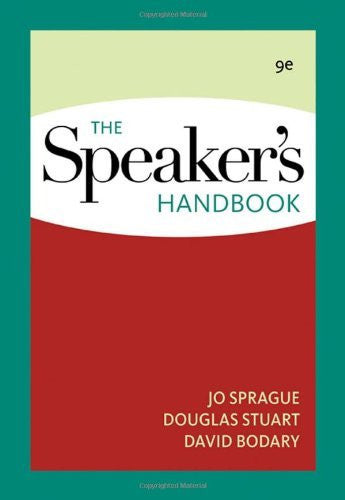 The Speaker's Handbook by Jo Sprague
