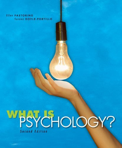What Is Psychology? by Ellen E Pastorino