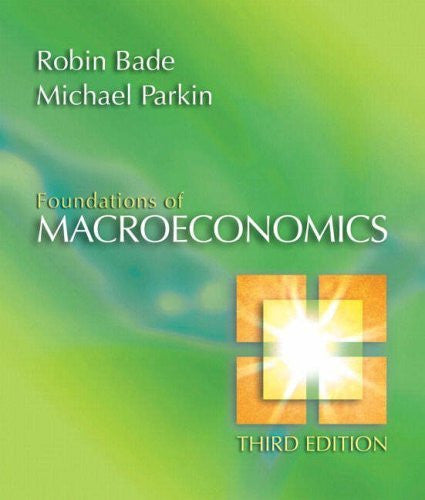 Foundations of Macroeconomics by Robin Bade