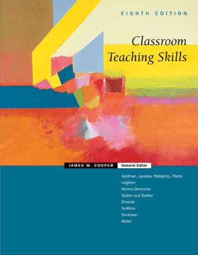 Classroom Teaching Skills by James M Cooper