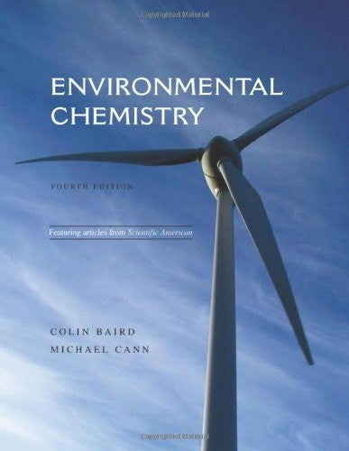 Environmental Chemistry by Colin Baird