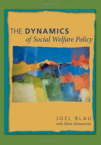 The Dynamics of Social Welfare Policy by Joel Blau