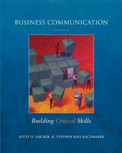 Business Communication by Kitty Locker