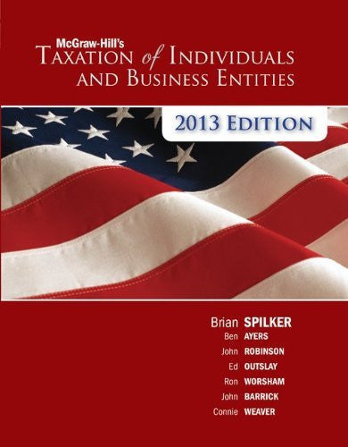 Mcgraw-Hill's Taxation of Individuals And Business Entities by Spilker