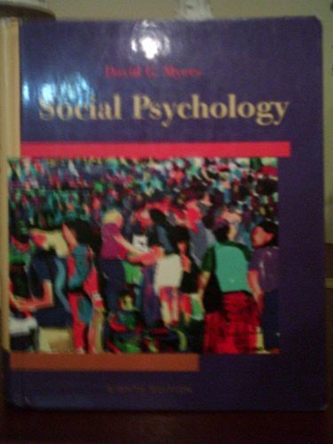 Social Psychology by David G Myers